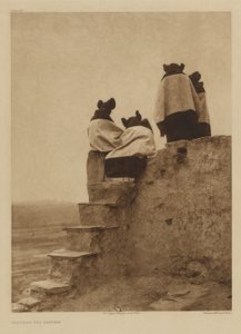 Observer les danseurs - Edward S. Curtis