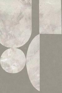 Abstrait géométrique aux tons discrets