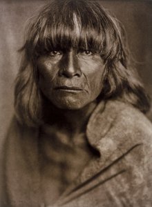 Un homme hopi - Edward Sheriff Curtis