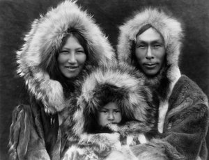 Un groupe familial, Noatak, vers 1929