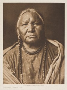 Type féminin cheyenne - Edward Sheriff Curtis