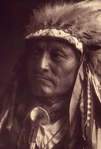 Crazy Thunder, un Sioux Teton - Edward Sheriff Curtis
