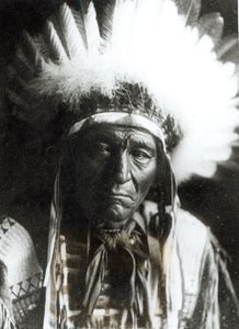 Plume de Fer - Ogalala, Amérindien