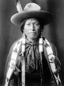 Cowboy Jicarilla, Nouveau-Mexique, vers 1905, photo Edward S. Curtis
