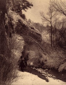 Passage de la falaise, scène d