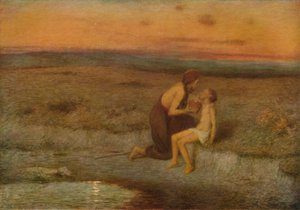 Agar et Ismaël, c. 19ème siècle