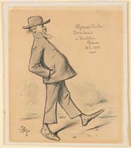 Algernon Charles Swinburne sur Wimbledon Common
