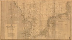 La mer du Nord [feuille sud] des dernières enquêtes britanniques et étrangères - Edward Weller