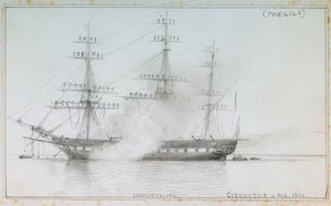 Immortalité Gibraltar, 4 avril 1861