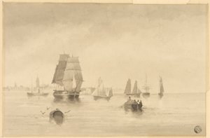 Rye - Côte sud près de Hastings - Edward William Cooke