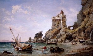 Salerne, Italie - Edward William Cooke