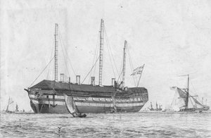 Le Hastings. Soixante-quatorze, 1829 - Edward William Cooke