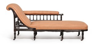 Chaise-longue, vers 1875