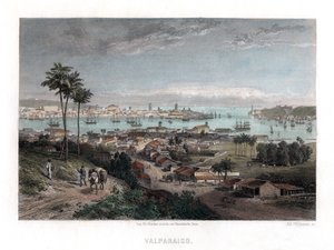 Valparaiso, Chili, 1840