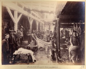 Abattoir de Leadenhall, depuis l