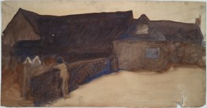 Une cour de ferme