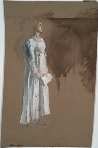 Une figure en tenue classique - Edwin Austin Abbey