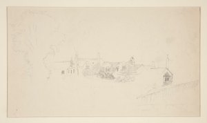 Étude architecturale (recto); Croquis ornementaux (verso)
