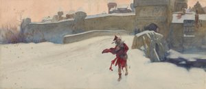 Étude de Composition pour - Edwin Austin Abbey