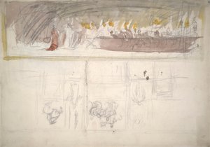 Étude de composition - Edwin Austin Abbey