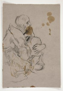 Étude de figure pour - Edwin Austin Abbey