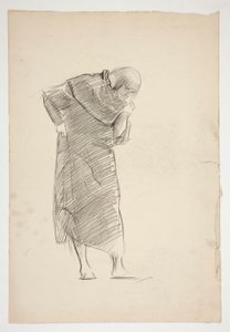 Étude de figure pour - Edwin Austin Abbey