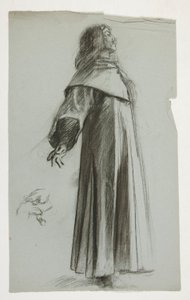 Étude de figure pour le roi Arthur