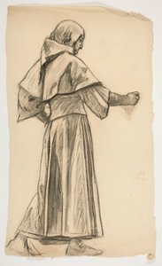 Étude de figure pour le roi Arthur - Edwin Austin Abbey