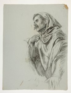 Étude de figure pour le roi Arthur