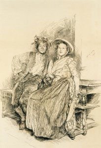 La maison de la récolte - Edwin Austin Abbey