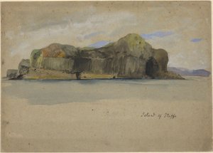 Île de Staffa - Edwin Austin Abbey