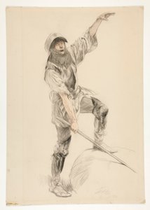Jack Cade, Roi Henri VI, Partie II (IV.6) - Edwin Austin Abbey