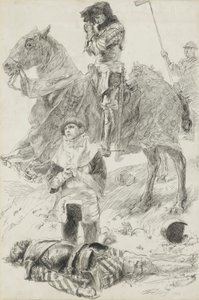 Soldat lancastrien - Edwin Austin Abbey