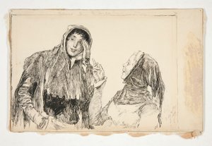 Maîtresse Quickly - Edwin Austin Abbey
