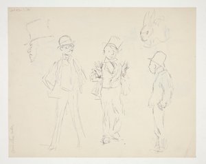 Feuille de croquis de figures