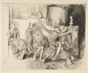 Sir Toby et ses compagnons, illustration pour l