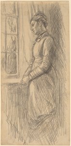 Solitude : Mlle Vesta Rollinstall - Edwin Austin Abbey