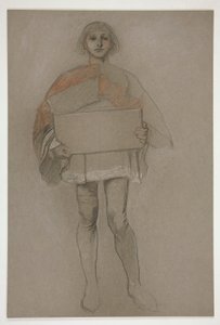 Étude pour - Edwin Austin Abbey