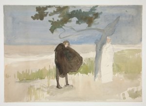 Étude pour - Edwin Austin Abbey