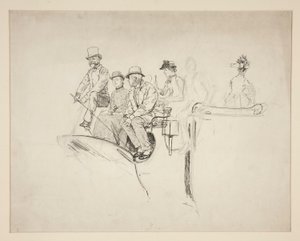 Étude pour - Edwin Austin Abbey