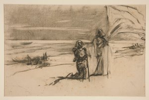 Étude pour - Edwin Austin Abbey