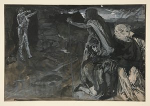 Étude pour le Roi Lear