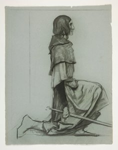 Étude pour La Clé du Château, de La Quête du Saint Graal