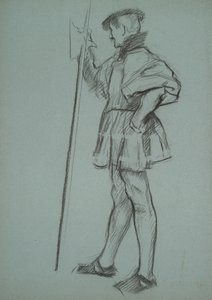 Étude pour Le Procès de la Reine Catherine