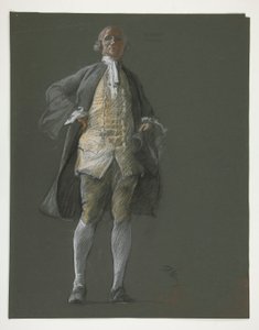 Étude pour figure du représentant Robert Morris