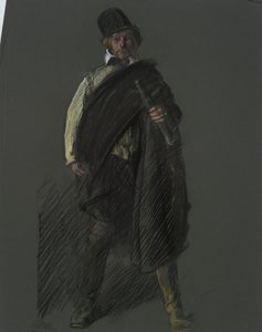 Étude pour la figure du capitaine Peter Minuit