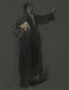 Étude pour la figure de Johann Kelpius