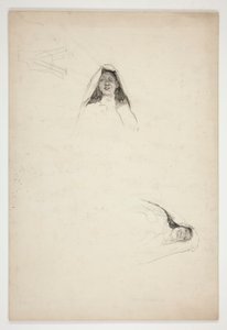 Étude de deux têtes, Jaquenetta, de l