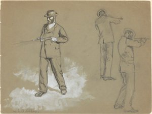 Trois croquis d