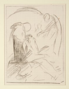 Deux études de composition pour - Edwin Austin Abbey